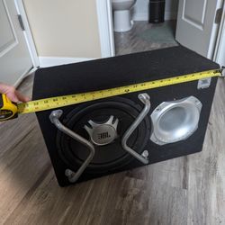 12" Sub With Built In Amp