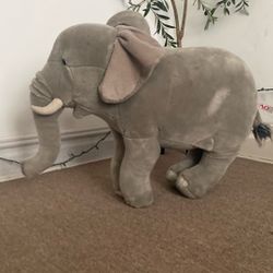 Standing Elephant Stuffed Animal