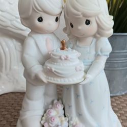 Precious Moments Figurine "A Year Of Blessings” 1995