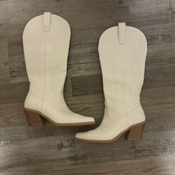 White Cowgirl Boots