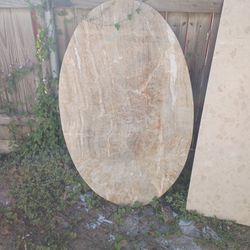 Granite Table Top. It's 4'6 Long And 2'6 Wide. 