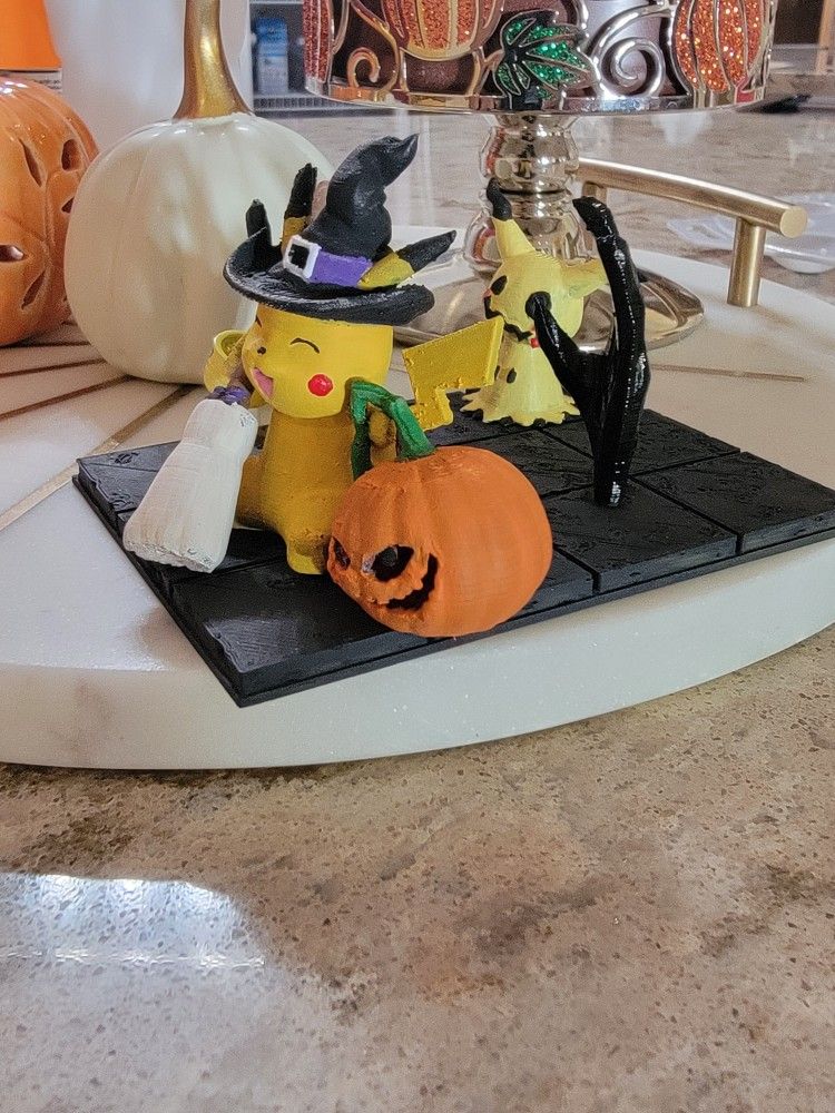 Pokemon Halloween decor.