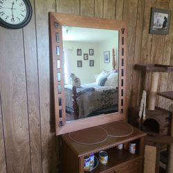 Classy Wooden Mirror