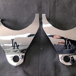 Impala 60- 64 Upper 1.5  extended Arms  3x Plate Show Chrome 