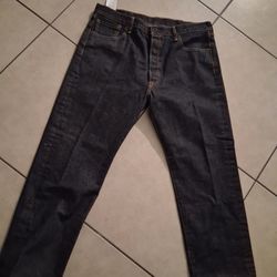 BLACK LEVI'S 501 38X30