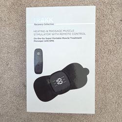 New TRAKK Muscle Stimulator Portable Patch Shoulder and Neck Massager