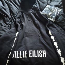 Billie Eilish Sweater/hoodie and Skully Hat