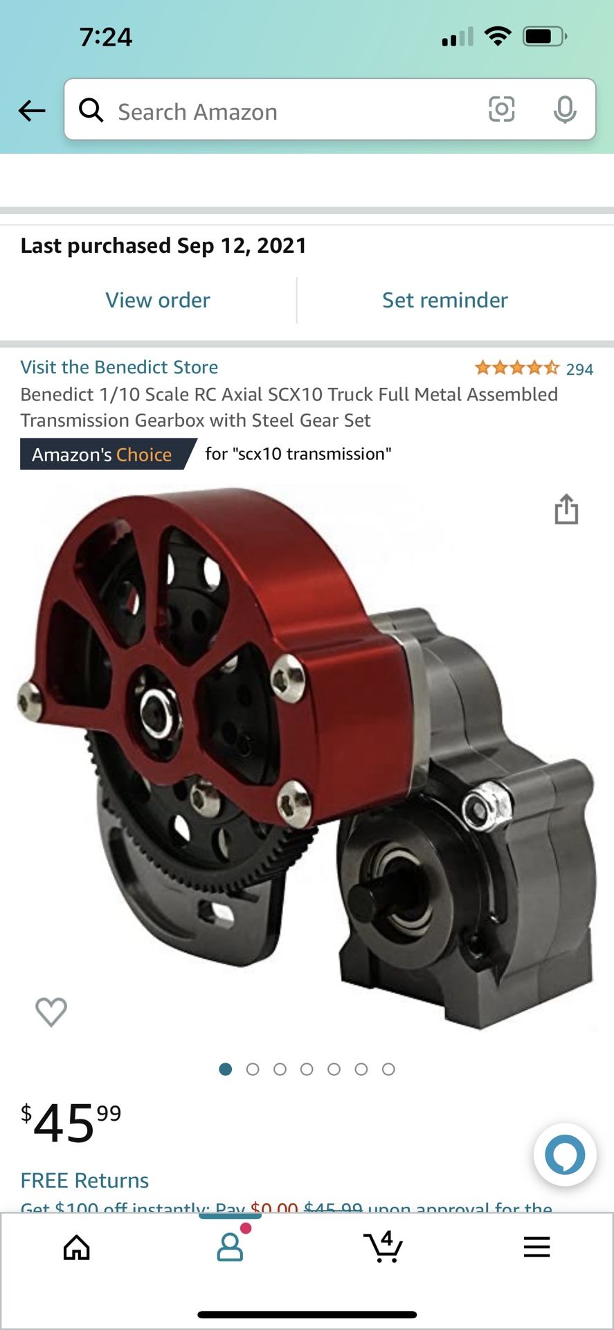 1/10 Metal Transmission