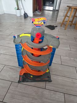 Hot Wheels - City 50 Mega Garage - Blue/Orange