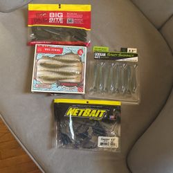 I Have Soft Plastics For Sale . I Also Can Make More . Message Me If Interested 