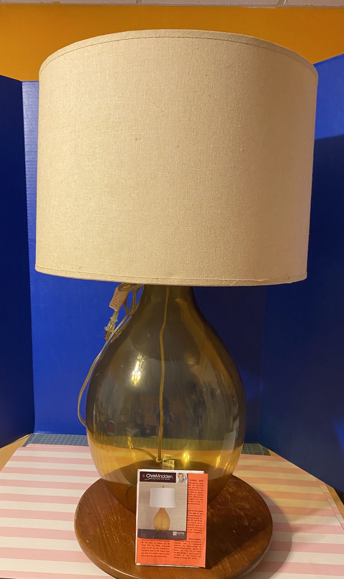 2ChrisMadden Lamps w/shade  