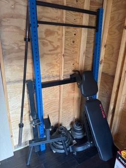 Rack,Bar,Bench,& Weights - $720 (Albuquerque )
