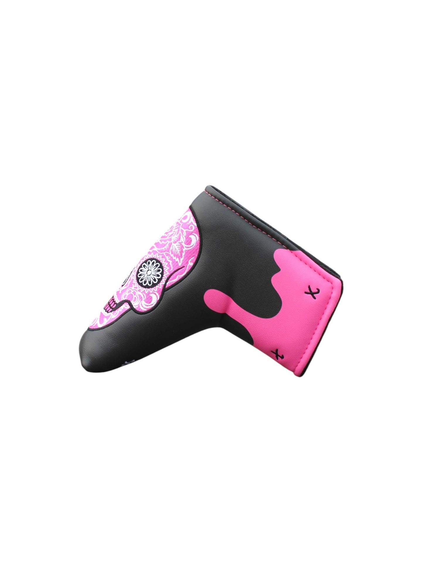 Sugar Skull Golf Putter Headcover, High Quality Golf Putter Cover