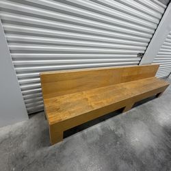 Pair Of Wooden Benches