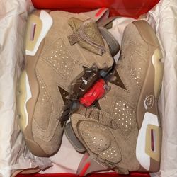 Jordan 6 Travis Scott British Khaki 