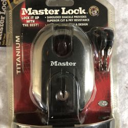 MASTER LOCK TITANIUM SERIES HIGH SECURITY 