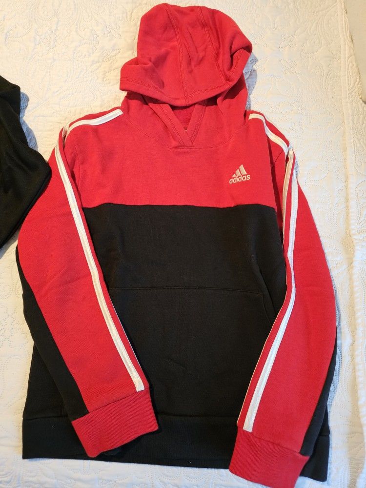 Boys ADIDAS hoodies Size 10-12