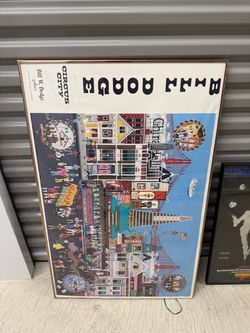 Bill W. Dodge Circus City Framed Art Poster