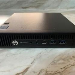HP PRODESK 600 G2 DM CORE I5-6500T 2.50GHZ | 256GB | 16GB RAM W10 Wifi