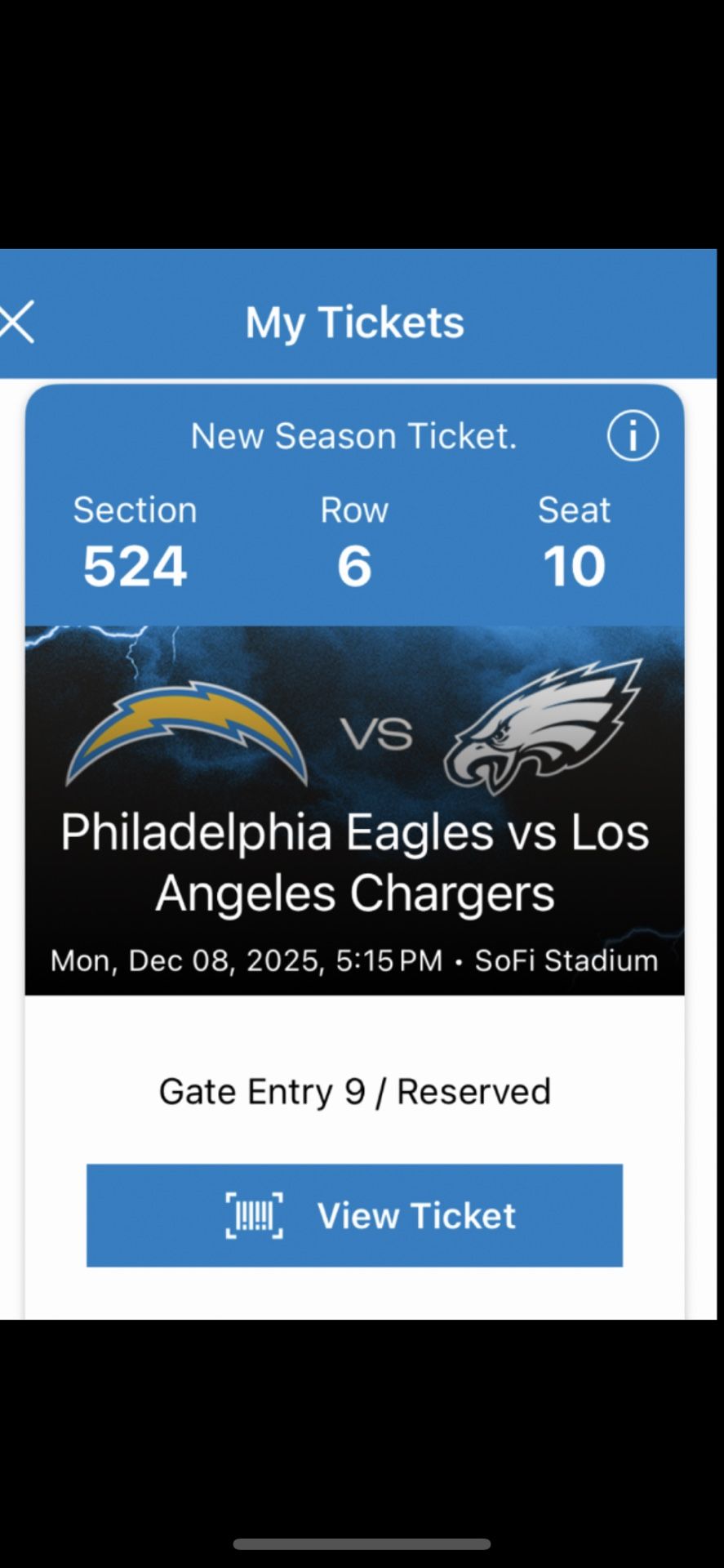 LA Chargers tickets