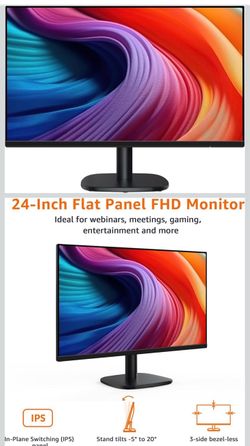 Samsung  24-Inch FHD IPS Flat Panel Monitor