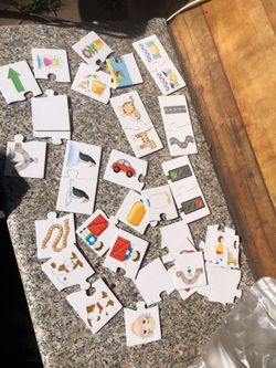 Matching kids game for toddlers