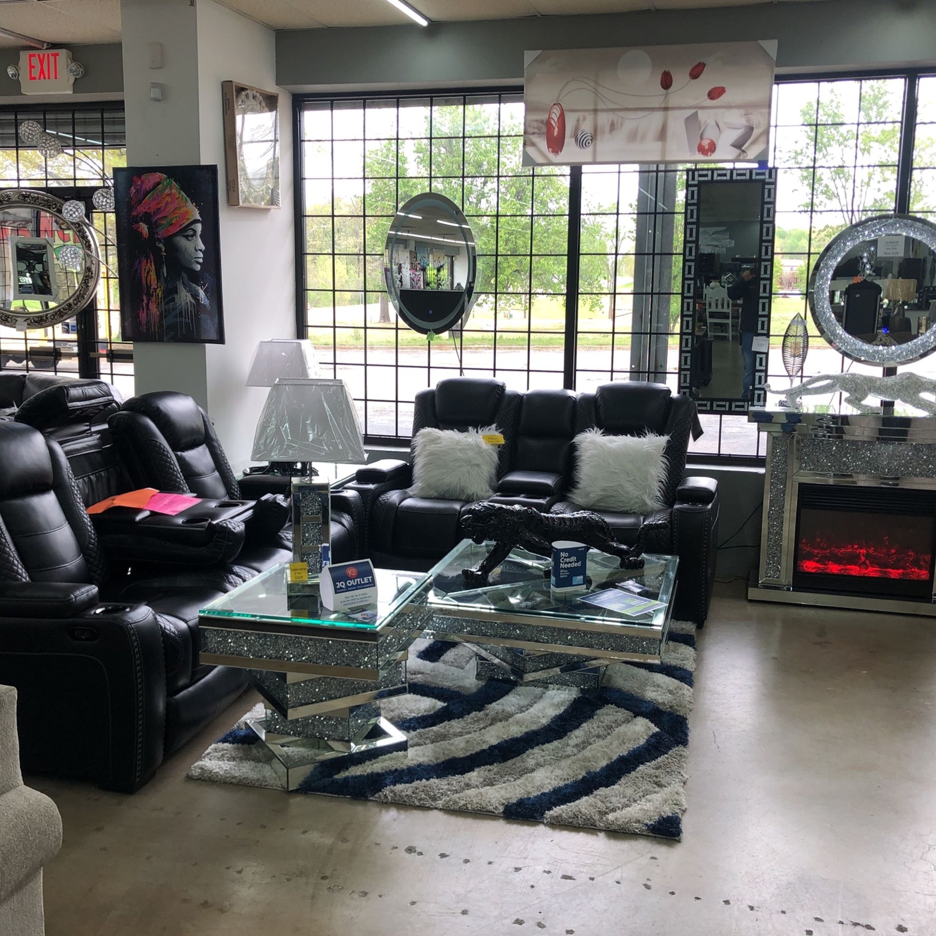 Power Recliner Sofa And Loveseat By Ashley