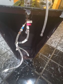Bowl sink , stand and faucet