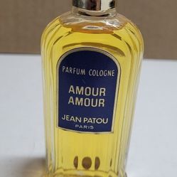 Vintage Jean Patou Amour Amour Parfum Cologne 1960's France