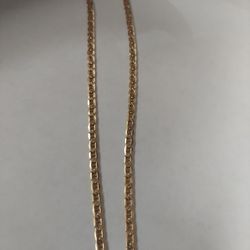 14k 18" 3.8mm Gucci Necklace 