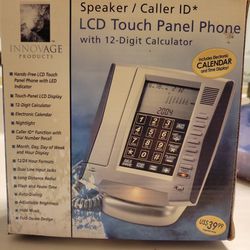 I Adjustable home phone with large numbers easy to read