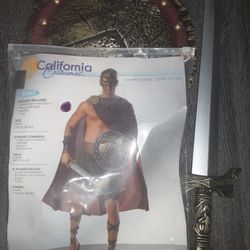 Halloween Costume Adult Small Men's Male Spartan Gladiator Roman Warrior 