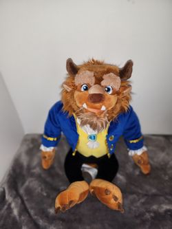 Disney Authentic Princess Beauty and the Beast Beast Exclusive 15 1/2" Plush