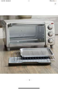 Black & Decker 4-Slice Toaster Oven with Natural Convection