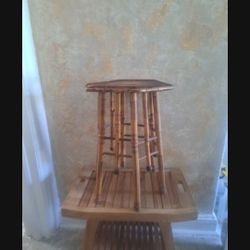  UNIQUE BAMBOO STOOL