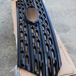 Grille Overlay Compatible with 2O2O-2O24 Ford Explorer for Base and XLT Black Front Bumper Grill Cov