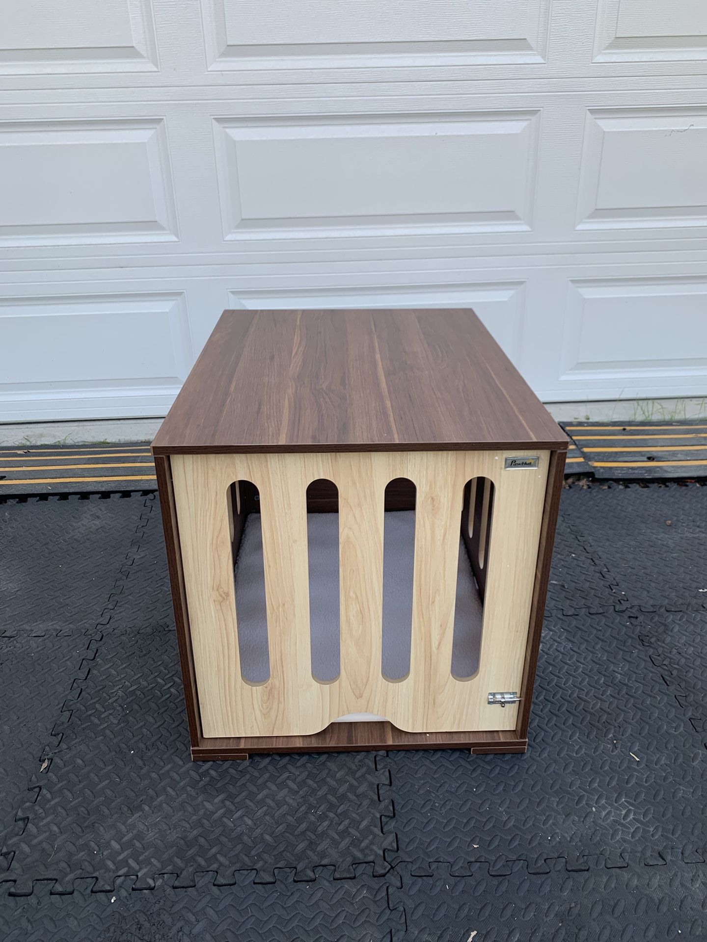 PawHut Furniture Style Dog Crate End Table