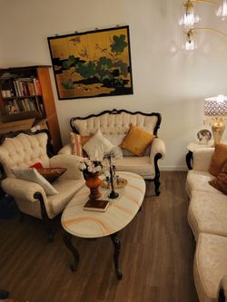 3 Piece Couch, Loveseat, Chair Set