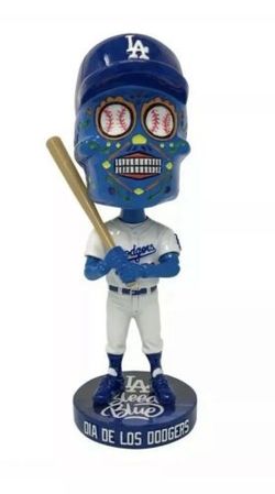 Dia De Los Dodgers ( Blue ) BobbleHead