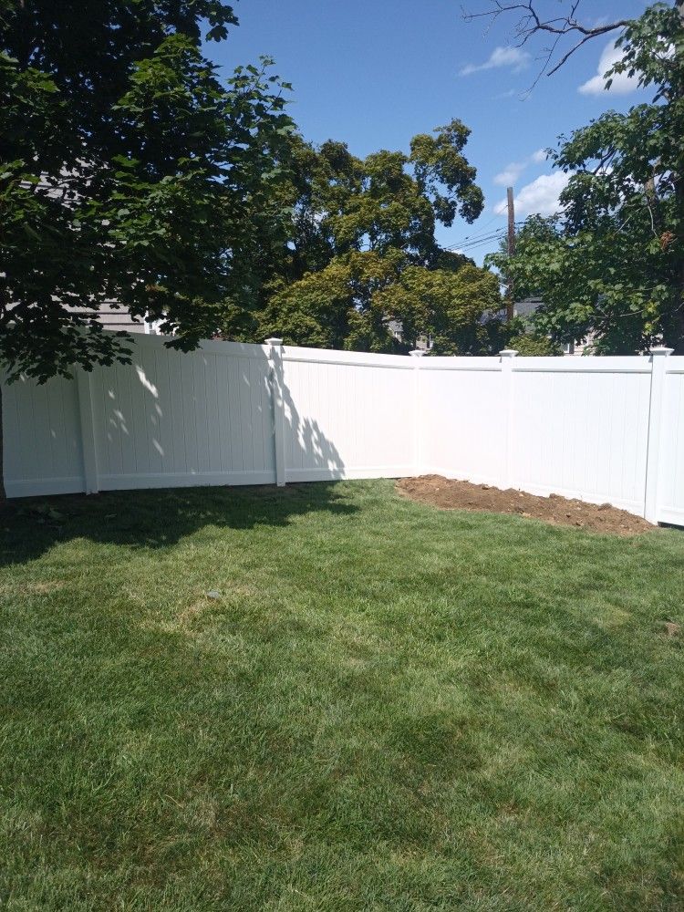 Beautiful New PVC Fence