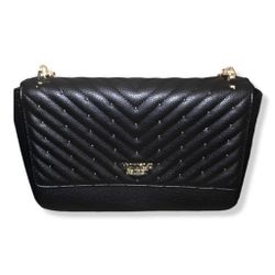 Shipping Only! VS Studded V-Quilt Bond Street Shoulder Bag 