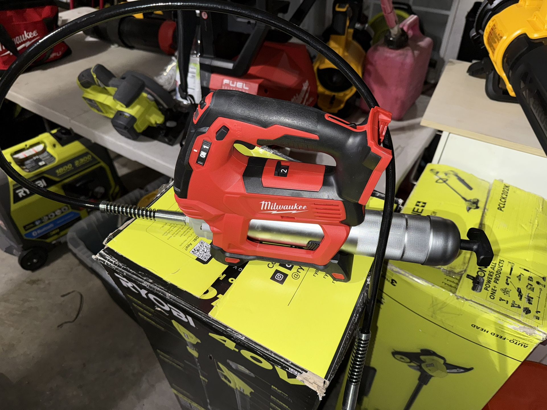 Milwaukee M18 Grease Gun Brand New $145 Firm Price 