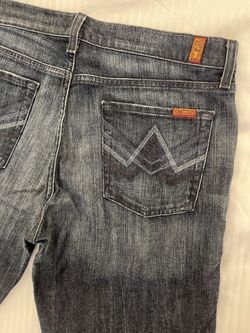 7 For All Mankind Men’s Jeans Size 34  “A” Pocket Relaxed 