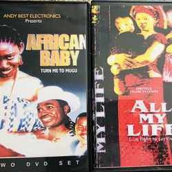 2 African DVD Movies: African Baby & All My Life