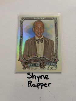 Shyne Rapper Topps Short Print Insert Card.