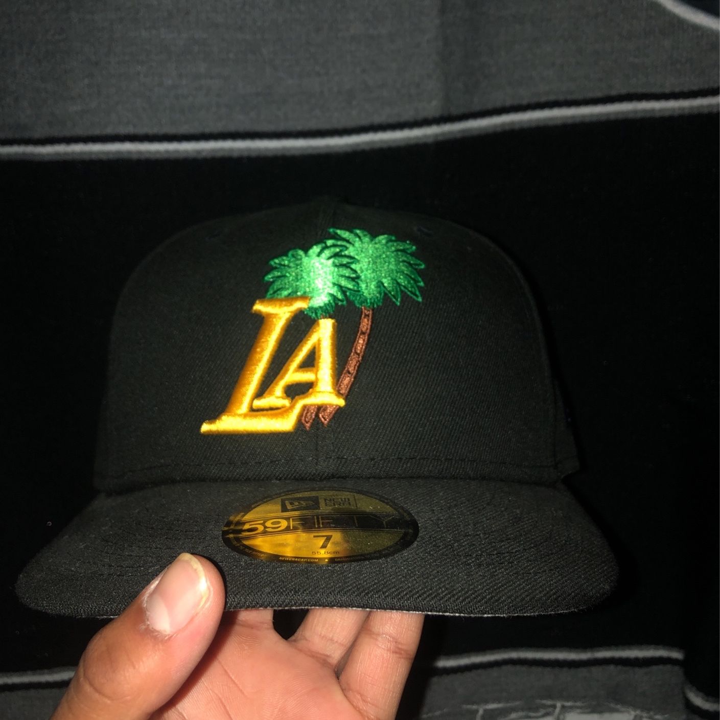 LA Rams Hat Black 7 1/2 for Sale in El Monte, CA - OfferUp