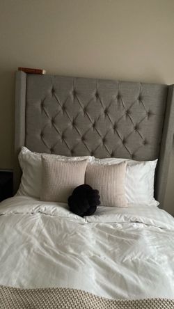 Headboard and bed frame