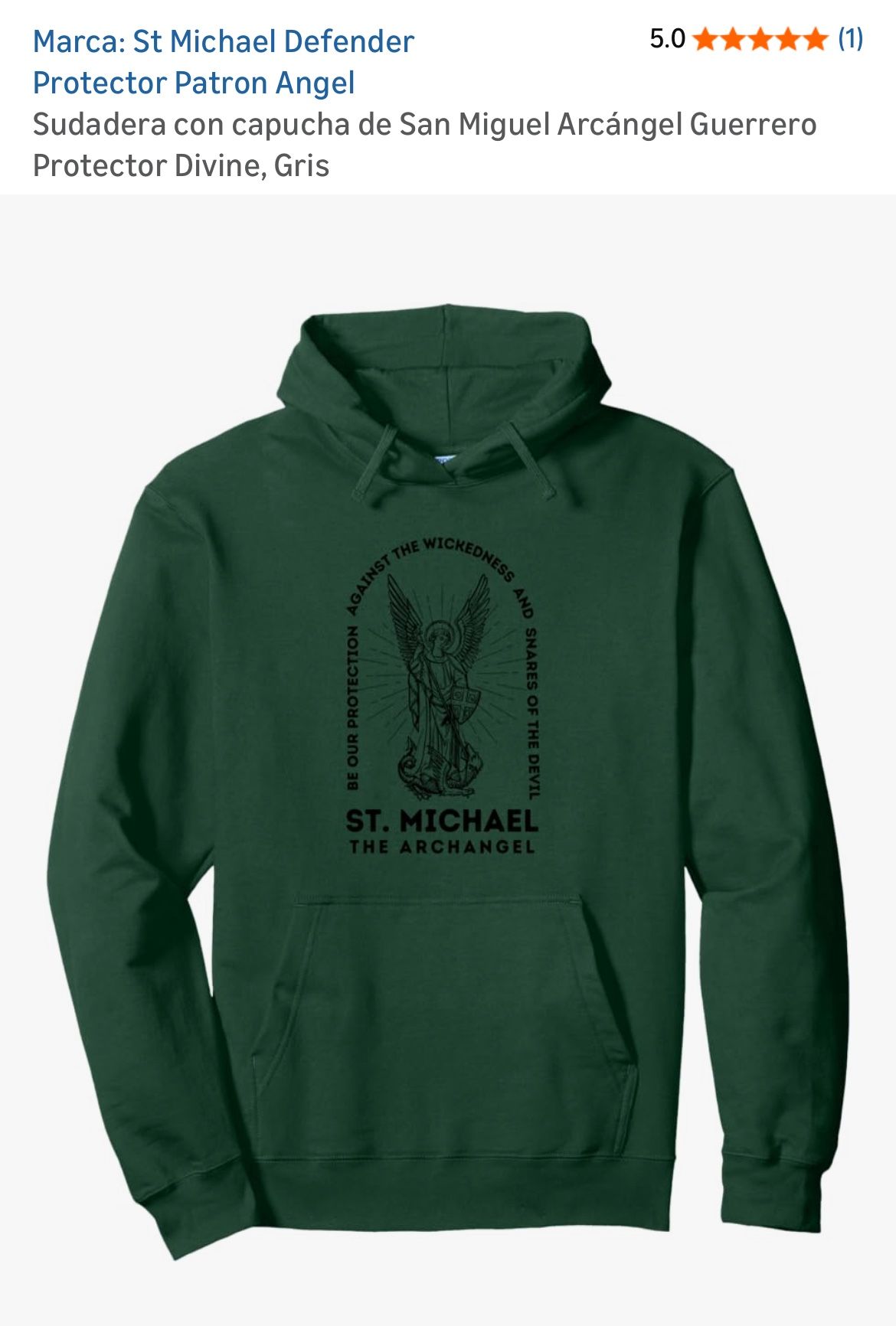 San Miguel Arcángel Guerrero Men ‘s. Size Large