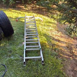 20 Foot Aluminum Ladder With Gutter Cards