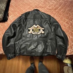 Leather Harley Davidson Jacket 